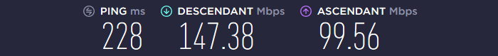 Vitesse NordVPN Asie