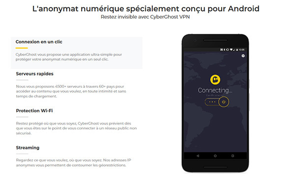 CyberGhost VPN Android