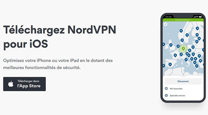 NordVPN VPN iPhone