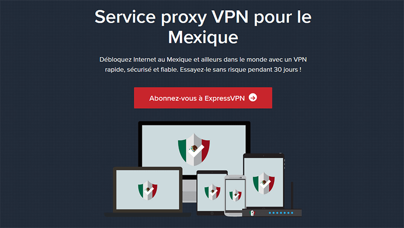 ExpressVPN au Mexique