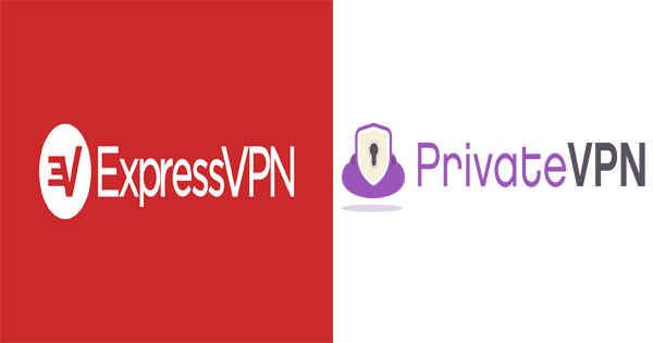 comparatif ExpressVPN Vs PrivateVPN