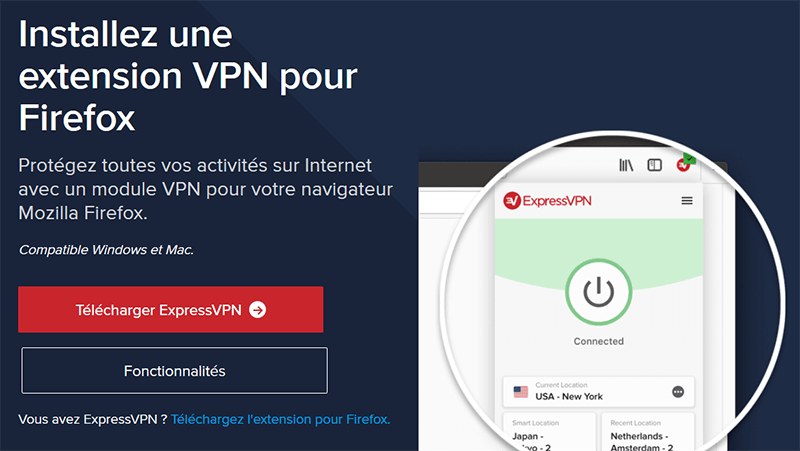 VPN Firefox ExpressVPN