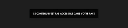 Message d'erreur Canal+ à l'étranger