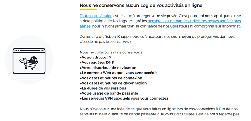 Logs CyberGhost