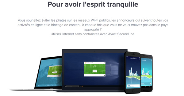 compatibles Avast SecureLine