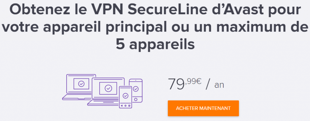 tarif offre unique avast secureline