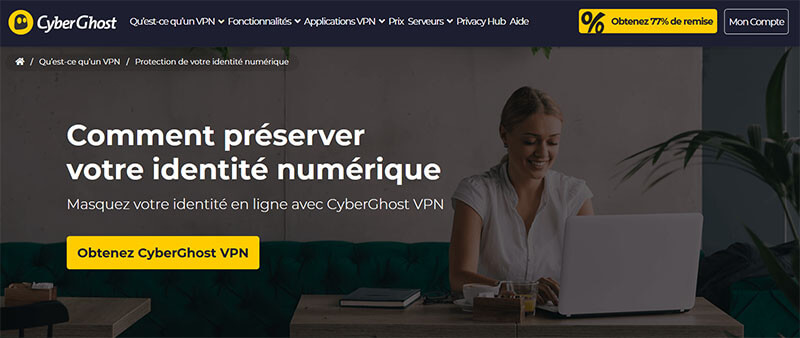 Anonymat en ligne CyberGhost