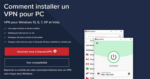 ExpressVPN sur Windows