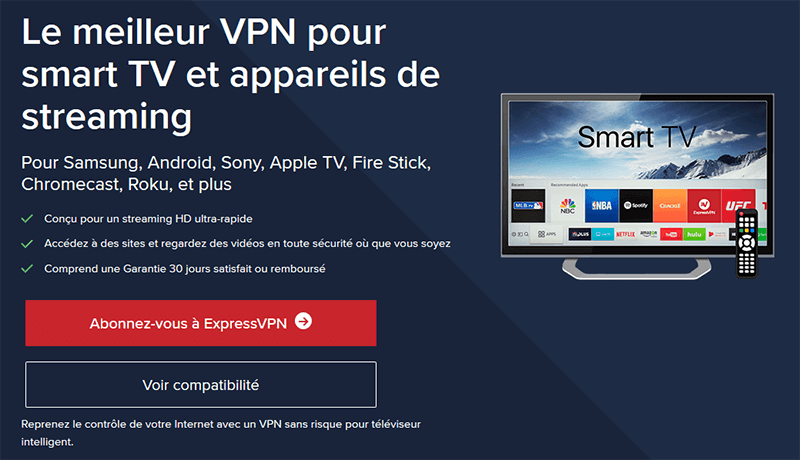 ExpressVPN sur Android TV